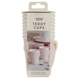 Teddy Bear - Paper Cups - 8 Pack