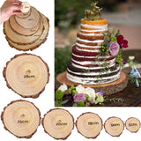 Wooden Centrepiece Slice - 26-28cm