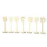 Table Numbers - 1 - 20