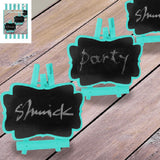 Chalkboard Signs - 3 pack - Teal