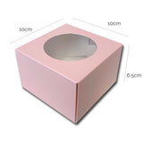 Donut Box - Pink x 4 - 10cm