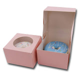 Donut Box - Pink x 4 - 10cm