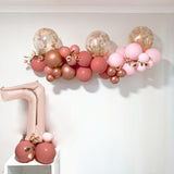 Foil Number Balloon - Rose Gold - 7 - 66cm Medium